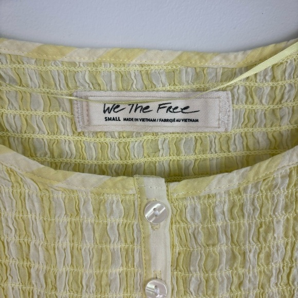 Free People Little Bit of Something Pullover Blouse Size S - Picture 4 of 5